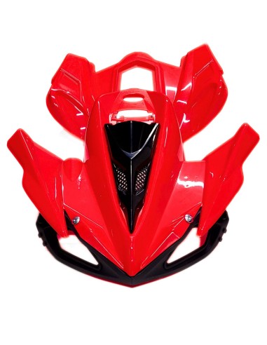 Carénage rouge UNI Pocket quad PYTHON ou CARBONE