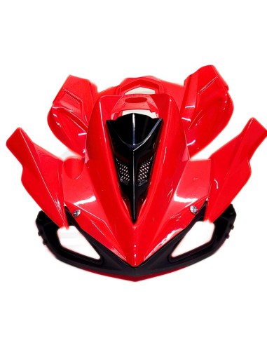Carénage rouge UNI Pocket quad PYTHON ou CARBONE