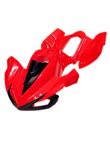 Carénage rouge UNI Pocket quad PYTHON ou CARBONE