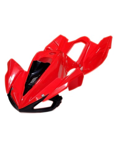 Carénage rouge UNI Pocket quad PYTHON ou CARBONE