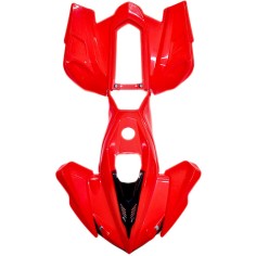 Carénage rouge UNI Pocket quad PYTHON ou CARBONE