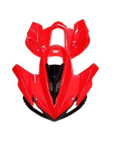 Carénage rouge UNI Pocket quad PYTHON ou CARBONE