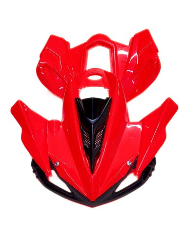 Carénage rouge UNI Pocket quad PYTHON ou CARBONE