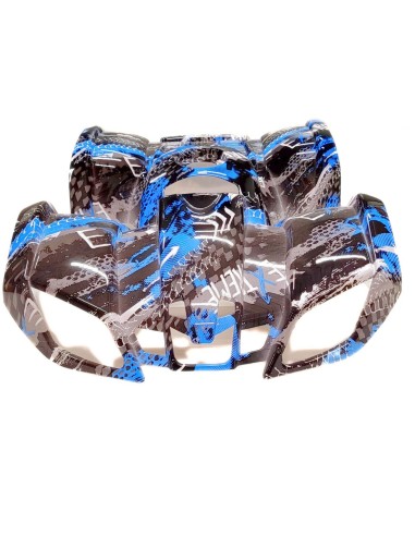 Carénage BLEU GRAFFITI Pocket QUAD TORINO 49cc / 36V 800 W / 1000 W