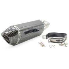 Silencieux échappement PROTORK CARBONE Dirt bike / Scooter / Moto / Quad