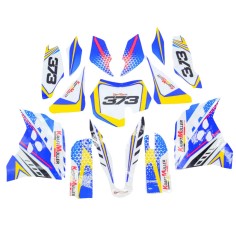 Kit déco bleu ITALJET MX50 / NRG / KRAFTMULLER 50 cc 9 cv