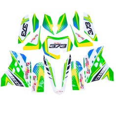 KIT DÉCO VERT ITALJET MX50 / NRG / KRAFTMULLER 50 CC 9 CV