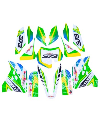 KIT DÉCO VERT ITALJET MX50 / NRG / KRAFTMULLER 50 CC 9 CV