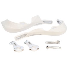 Protège mains YCF BLANC Aluminium 22 mm RACING