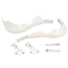 Protège mains YCF BLANC Aluminium 22 mm RACING