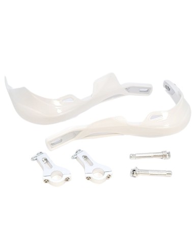 Protège mains YCF BLANC Aluminium 22 mm RACING