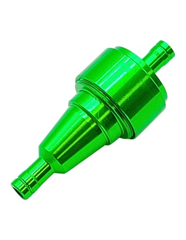 Filtre à essence TNT Vert aluminium anodisé quad - PitRacing