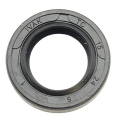 JOINT SPI DE PIGNON DE SORTIE DE BOITE 15X24X5 DE MOTO 50 CC ITALJET MX50 9CV / NRG BHR / NRG / KRAFTMULLER / KAYO KT50