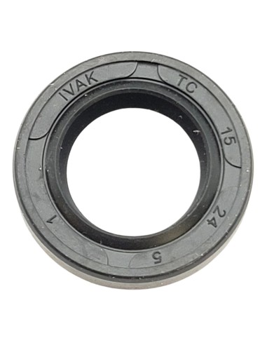 JOINT SPI DE PIGNON DE SORTIE DE BOITE 15X24X5 DE MOTO 50 CC ITALJET MX50 9CV / NRG BHR / NRG / KRAFTMULLER / KAYO KT50