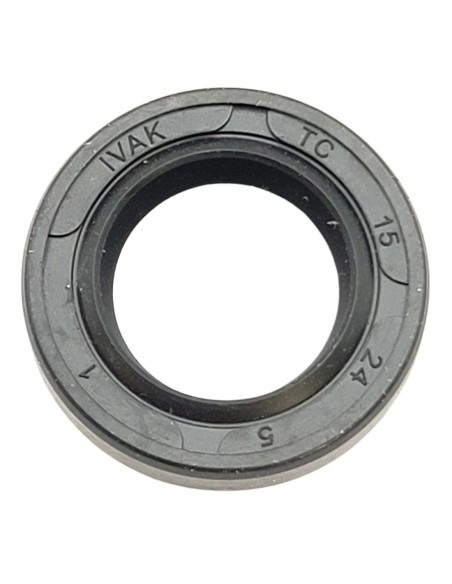 JOINT SPI DE PIGNON DE SORTIE DE BOITE 15X24X5 DE MOTO 50 CC ITALJET MX50 9CV / NRG BHR / NRG / KRAFTMULLER / KAYO KT50