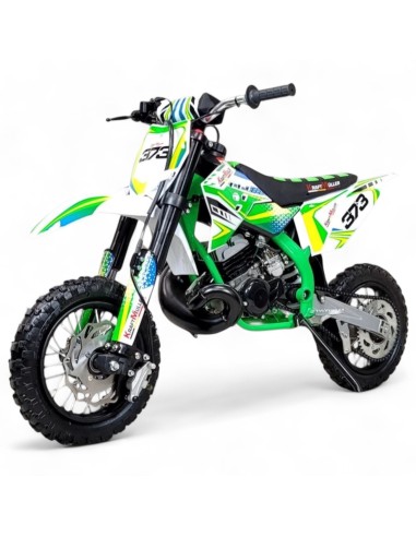 Pit bike 50 VARMAN ITALJET Renforcé replica 2 temps roue 10/10" Vert