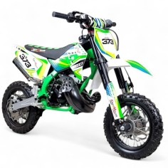 Pit bike 50 VARMAN ITALJET Renforcé replica 2 temps roue 10/10" Vert