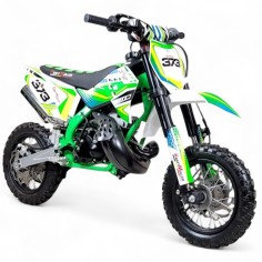 Pit bike 50 VARMAN ITALJET Renforcé replica 2 temps roue 10/10" Vert