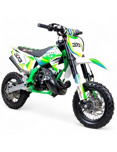 Pit bike 50 VARMAN ITALJET Renforcé replica 2 temps roue 10/10" Vert