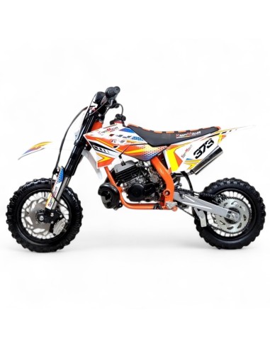 Pit bike 50 VARMAN ITALJET Renforcé replica 2 temps roue 10/10" Orange