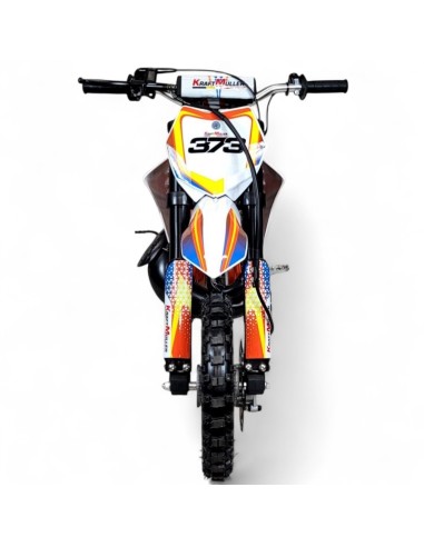 Pit bike 50 VARMAN ITALJET Renforcé replica 2 temps roue 10/10" Orange