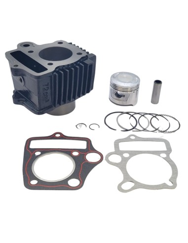 CYLINDRE + PISTON 72 CC 47 MM DIRT BIKE / PIT BIKE