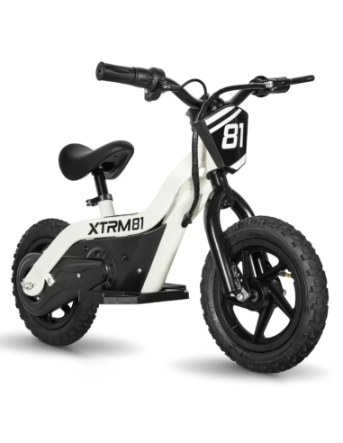 Draisienne électrique pour enfant 24V 100W DX 12 BLANC