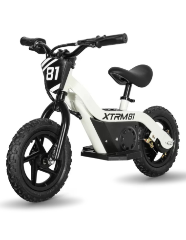 Draisienne électrique pour enfant 24V 100W DX 12 BLANC