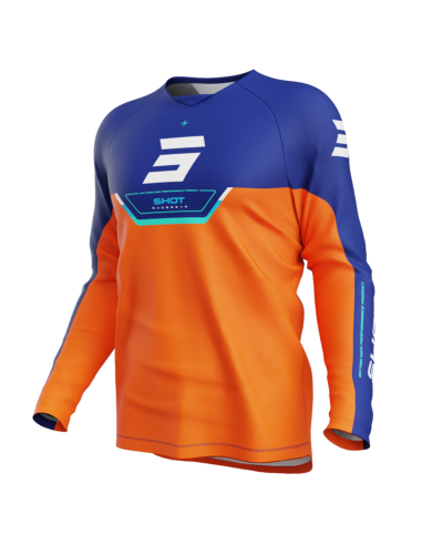 Maillot Draw Kid Daytona HOT Orange
