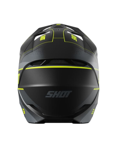 Casque Furious Dust SHOT Neon Yellow /Mat