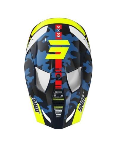 Casque Furious Dust SHOT Neon Yellow /Mat