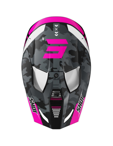 Casque Furious Dust SHOT Neon Yellow /Mat