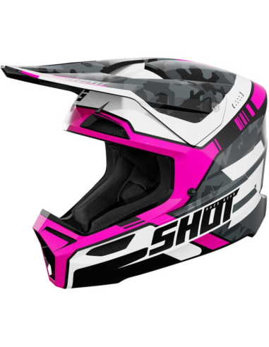 Casque Furious Dust SHOT Neon Yellow /Mat