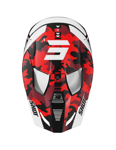 Casque Furious Fash SHOT Red / Glossy