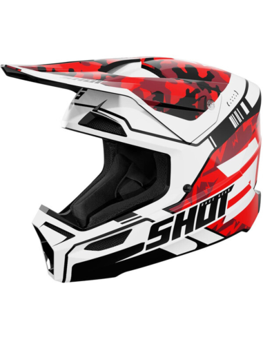 Casque Furious Fash SHOT Red / Glossy