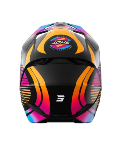 Casque Furious Miami SHOT Orange / Glossy