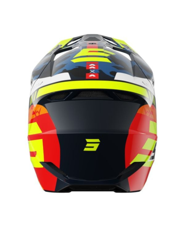 Casque Furious Kid Beast SHOT Blue Red / Glossy