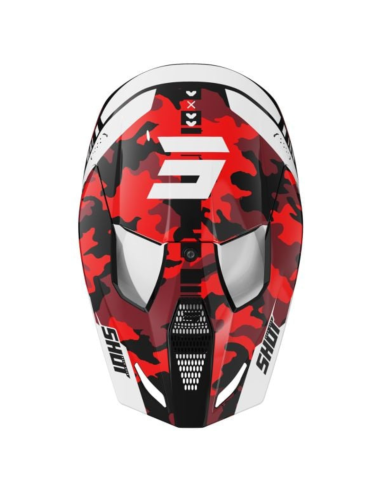 Casque Furious Kid Flash SHOT Red / Glossy