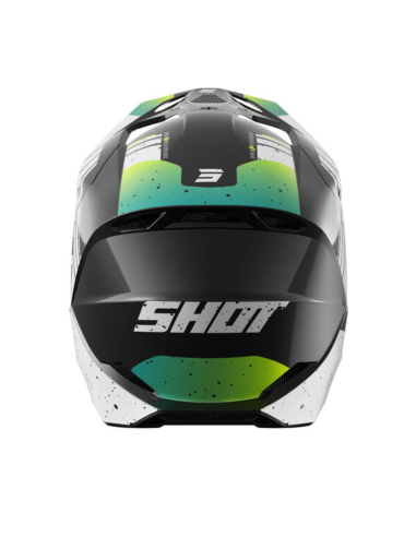 Casque Furious Mirage SHOT Blue Neon Yellow / Pearly