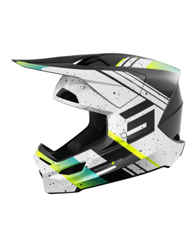 Casque Furious Mirage SHOT Blue Neon Yellow / Pearly