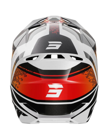 Casque Furious Electron SHOT Orange / Pearly