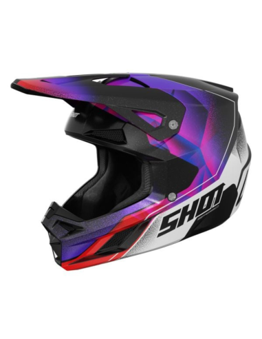 Casque Furious Electron SHOT Purple / Pearly