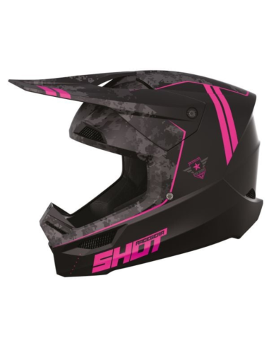 Casque Furious Army SHOT Pink / Matt