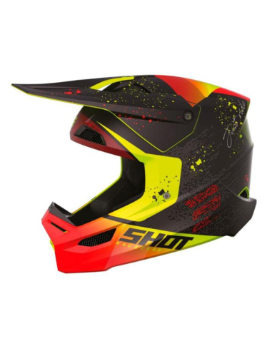Casque Furious Matrix SHOT Red / Matt