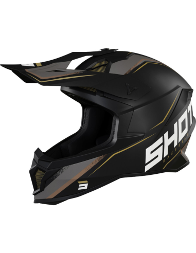 Casque Lite Prism SHOT Black Gold / Matt
