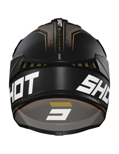 Casque Lite Prism SHOT Black Gold / Matt