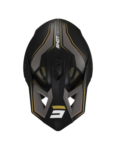 Casque Lite Prism SHOT Black Gold / Matt