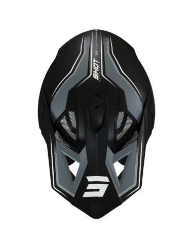 Casque Lite Prism SHOT Black White / Matt