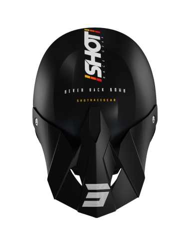 Casque Furious Story SHOT Orange / Matt