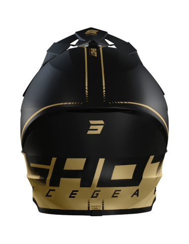 Casque Furious Draw 3.0 SHOT Black Gold / Matt